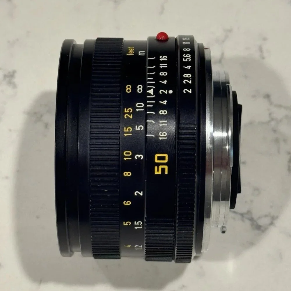 Leitz Canada Summicron-R 50mm f/2 – Clean Glass – Excellent User Copy